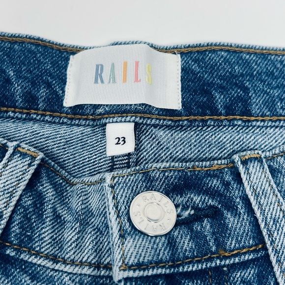 NWT Rails the Zuma Cut-off Short in Vintage Sapphire Distress Size 23 - Picture 9 of 10